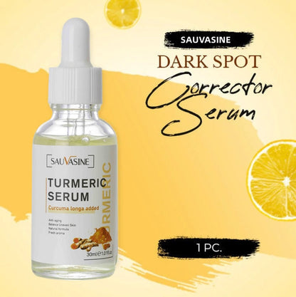 Turmeric Face Whitening Serum - Brighten Dark Spots | GLAMBEAUTY