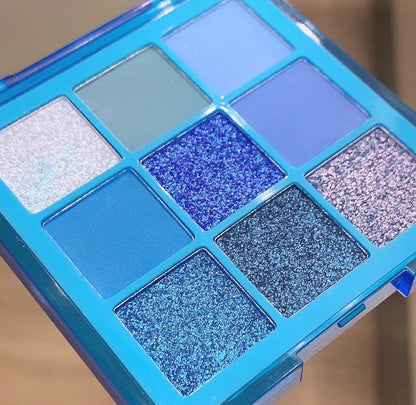 INSFANY Vivid Purple Eyeshadow Palette (9 Shades)