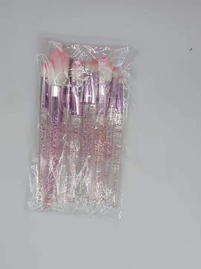 10-Piece Makeup Brush Set for Beauty and Blending