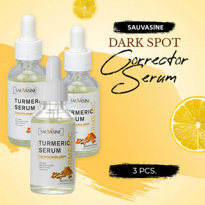 Turmeric Face Whitening Serum - Brighten Dark Spots | GLAMBEAUTY