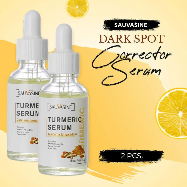 Turmeric Face Whitening Serum - Brighten Dark Spots | GLAMBEAUTY