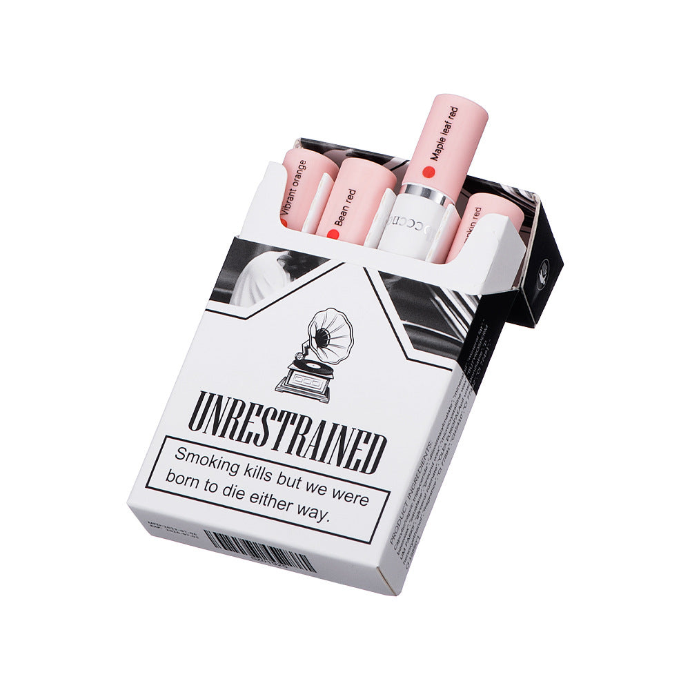 GLAMBEAUTY 4-Color Matte Lipstick Set - Long-Lasting Waterproof Formula