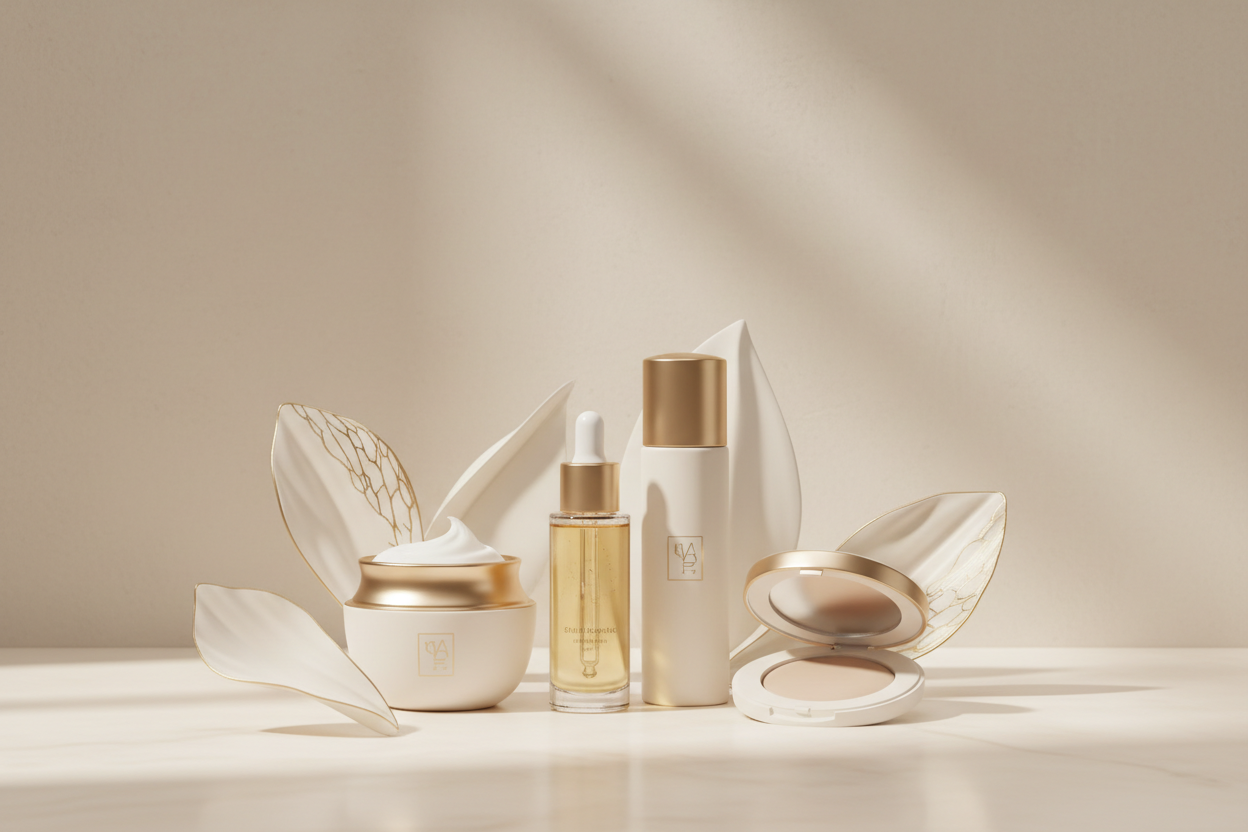 Elegant luxury beauty hero image