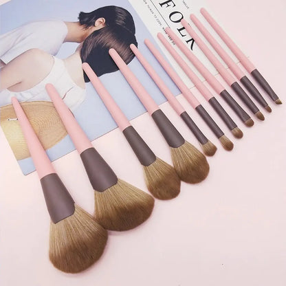 11-Piece Premium Makeup Brush Set for Cosmetics